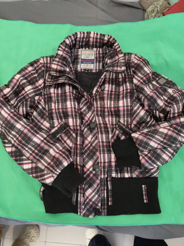 Chaqueta INSIDE GIRLS cuadros M