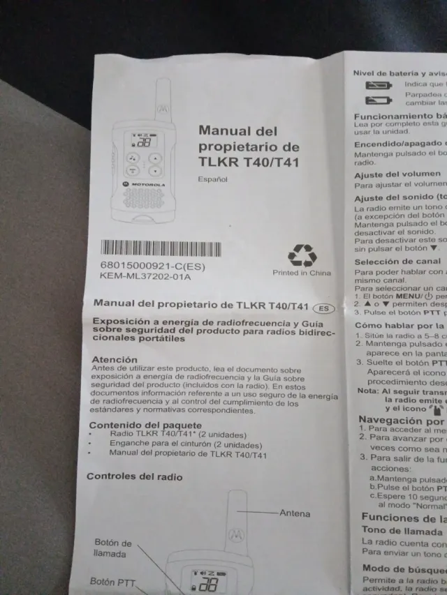 Walkie Talkies Motorola