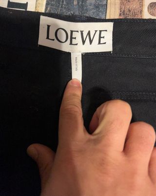 Pantalón Loewe Negro