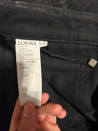 Pantalón Loewe Negro