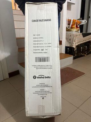 Cuna de viaje nueva sin abrir