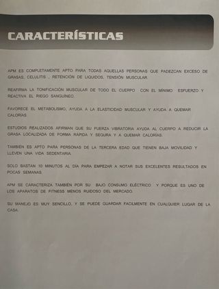 Plataforma Vibratoria Aristokratisch 1000W