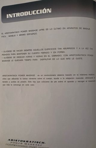 Plataforma Vibratoria Aristokratisch 1000W