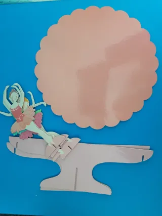 Decoración Mesa Chuches Bailarinas Cartón