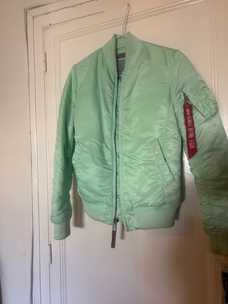 Chaqueta Bomber Alpha Industries Verde agua