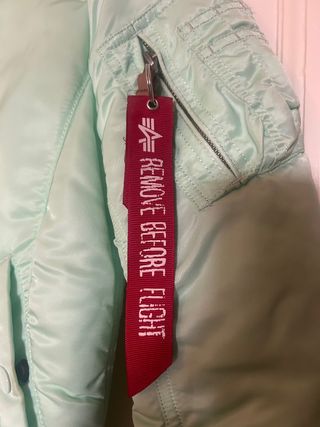 Chaqueta Bomber Alpha Industries Verde agua