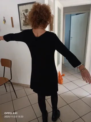 Vestito fantasia nero