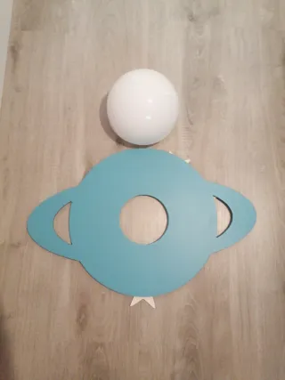 Lámpara de pared infantil planeta