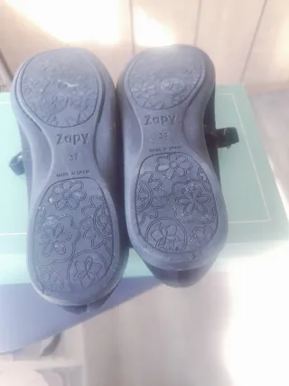 Bailarinas terciopelo negro talla 37