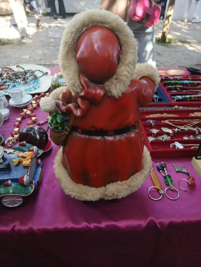 Figura Papa Noel con Farolillo