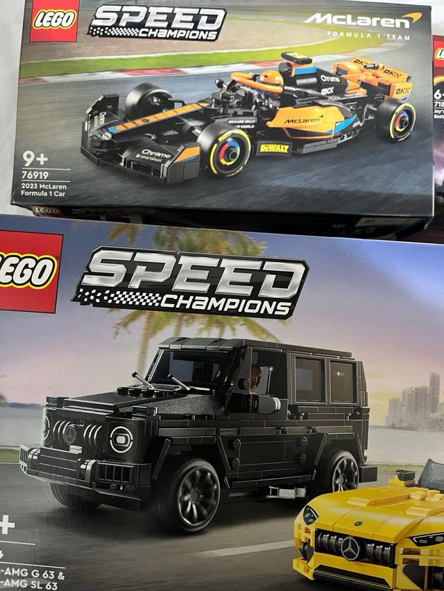 Lotto LEGO Speed Champions e Ninjago