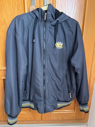 Chubasquero Everlast Negro/Gris