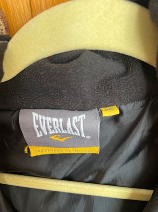 Chubasquero Everlast Negro/Gris