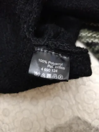 Bufanda con apertura