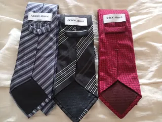 Corbatas de seda Armani (3 unidades)