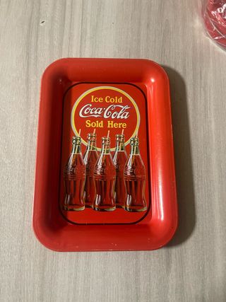 Piccolo vassoio decorativo Coca-Cola