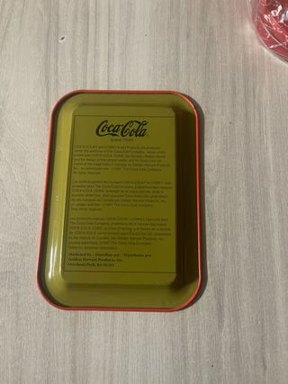 Piccolo vassoio decorativo Coca-Cola
