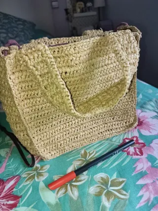 Bolso de mano Parfois tejido