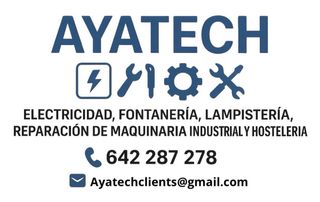 LAMPISTA, ELCTRICISTA DEL HOGAR E INDUSTRIAL,