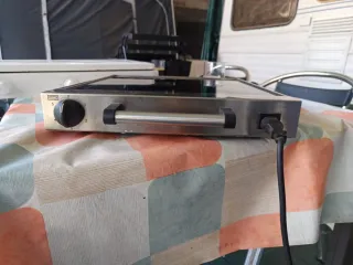 Placa vitrocerámica 1 fuego camping