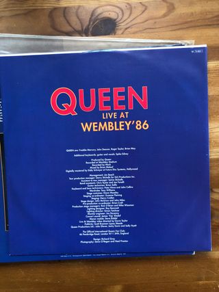 Queen Live at Wembley '86 - Doble LP