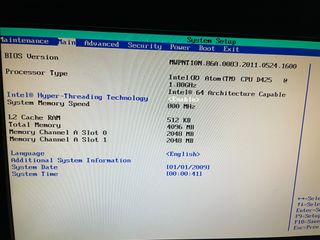 Placa Base Mini-ITX Intel Atom D425 + 4GB RAM