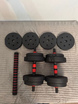 Mancuernas Ajustables Set Completo