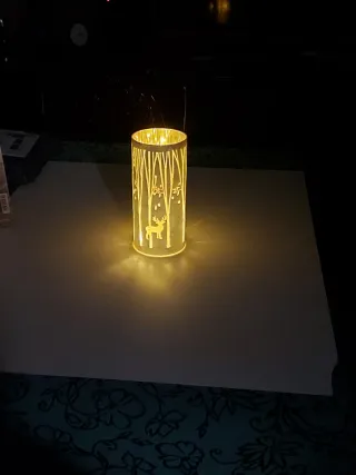 Lampada LED Natale Decorata NUOVA