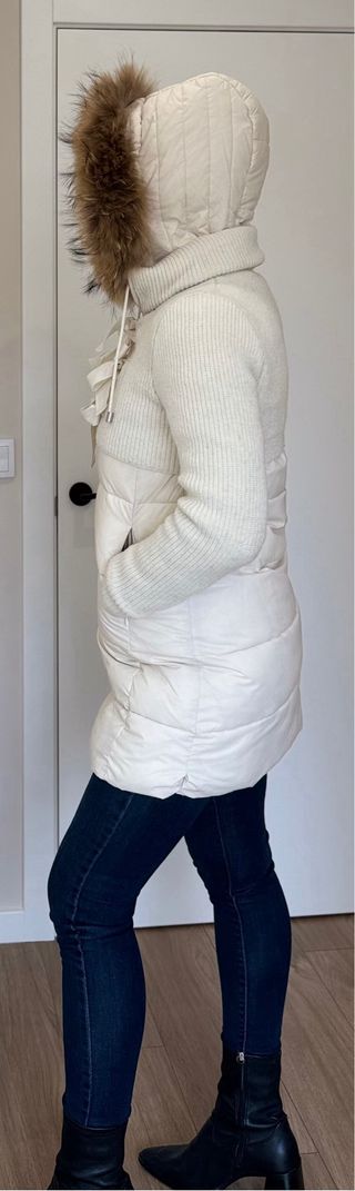 Plumífero Twin Set Blanco