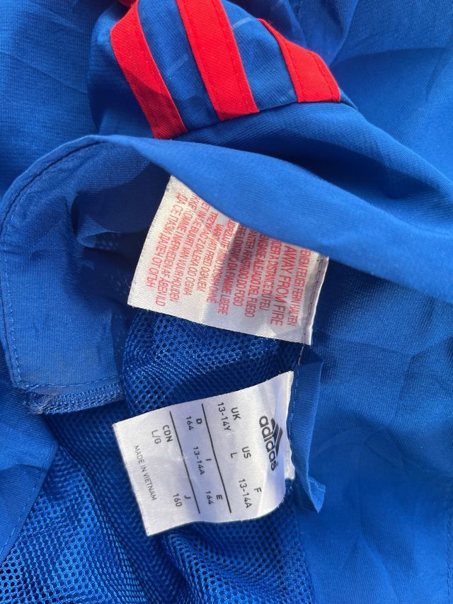 Chaqueta Adidas Manchester United Azul Roja