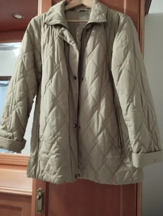 Parka Beige Acolchada