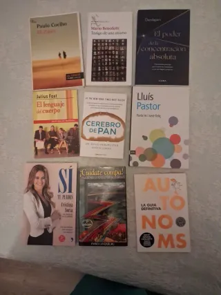 LIBROS DE AUTOAYUDA 5€ cada libro