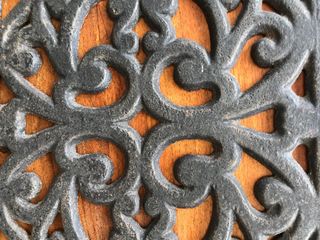 Rejilla decorativa antigua