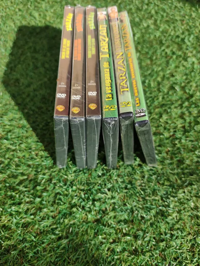 Colección 7 DVDs Tarzán. ( PRECINTADOS)