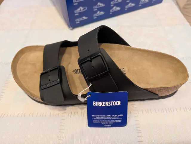 Sandalias Birkenstock Arizona BS negro