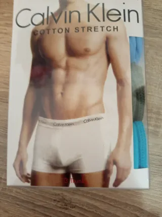 3 Calzoncillos Calvin Klein Talla S