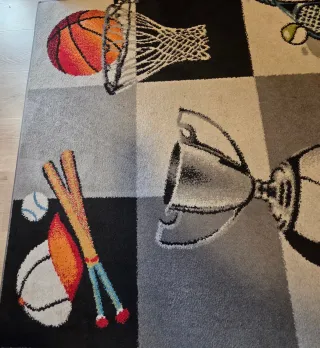Alfombra infantil deportes 1.70x1.20