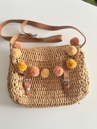 Bolso rafia uvenil veraniego sin estrenar