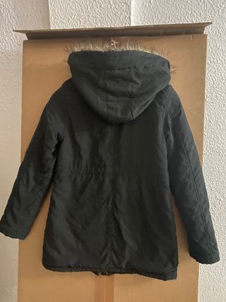 Parka negra talla S