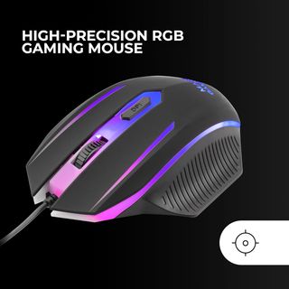 Monitor KOORUI 27” + Combo Mars Gaming 4-en-1