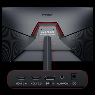 Monitor KOORUI 27” + Combo Mars Gaming 4-en-1