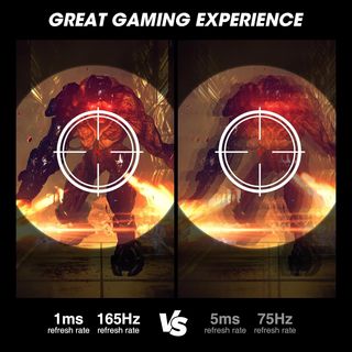 Monitor KOORUI 27” + Combo Mars Gaming 4-en-1