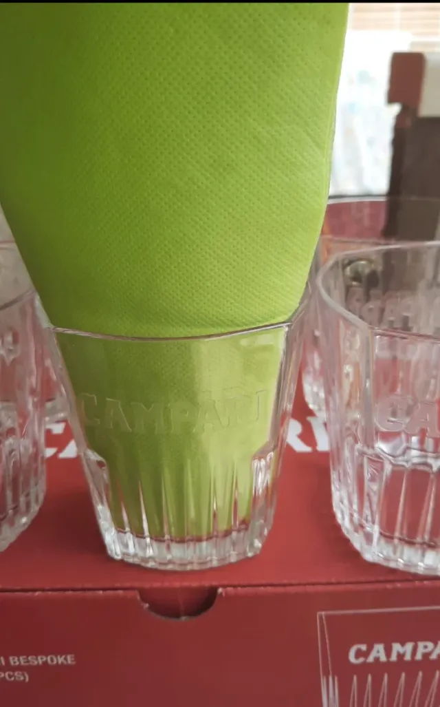 Campari Bicchiere Tumbler 35,5 cl (6 pezzi)