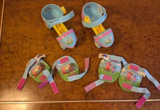 Patines y protecciones Peppa Pig
