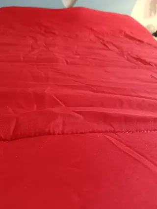 Trapunta una piazza e mezza rossa