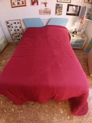 Trapunta una piazza e mezza rossa