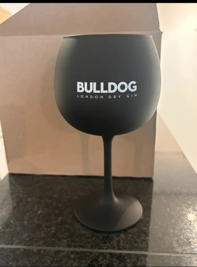 Set 6 Calici Gin Bulldog Neri