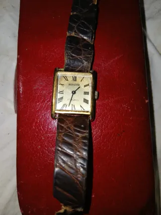 Reloj Antiguo Placa Oro Mecánico JOCAWATCH funcion