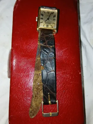 Reloj Antiguo Placa Oro Mecánico JOCAWATCH funcion
