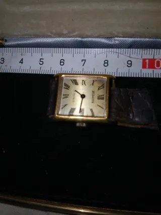 Reloj Antiguo Placa Oro Mecánico JOCAWATCH funcion